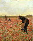 Girls in Poppy Field by 2011